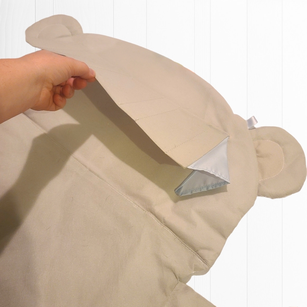 Bright Stars Tummy Time Prop Bear Play Mat 31"x33" - Picture 11 of 16